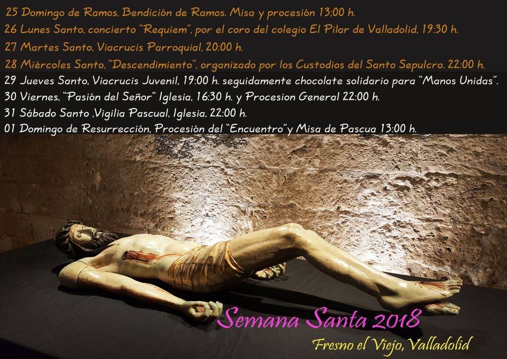 Semana Santa en Fresno el Viejo 2018 Fresno el Viejo
